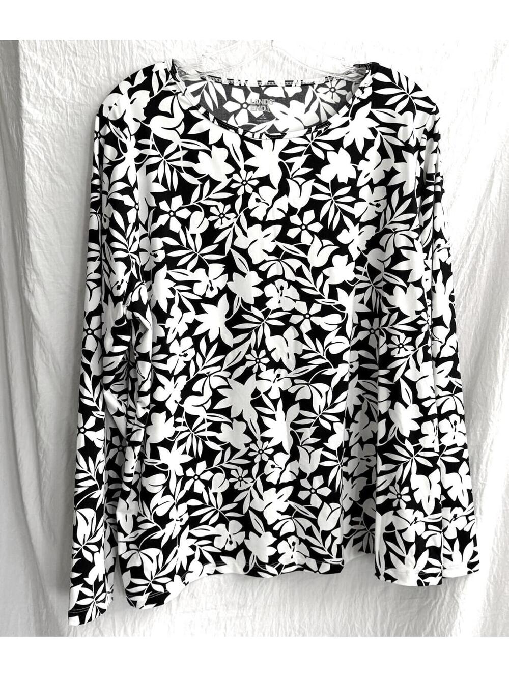 🆕LISTING🆕 Lands’ End Women's Plus Size UPF 50 Long Sleeve Rash Guard Swim Tee